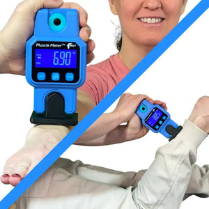 Muscle Testing Meter Muscle Meter - Push/Pull/Grip Strength Tester - Handheld Dynamometer ...